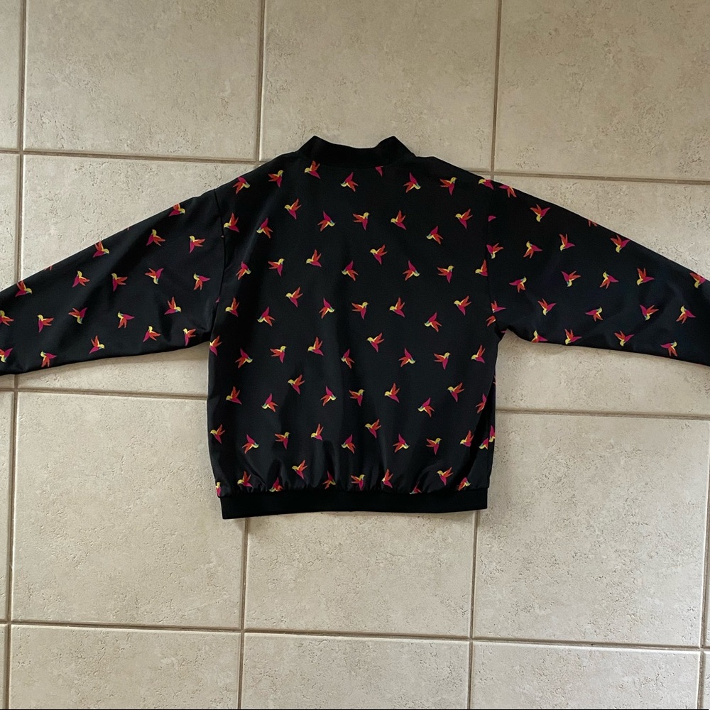 Hummingbird black bomber jacket - Picture 2 of 5